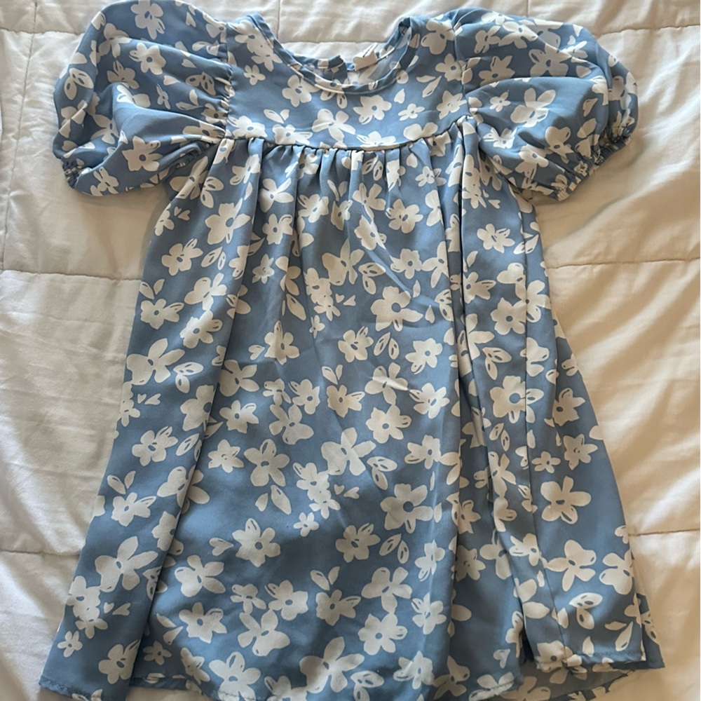 Floral Puff Sleeve Dress